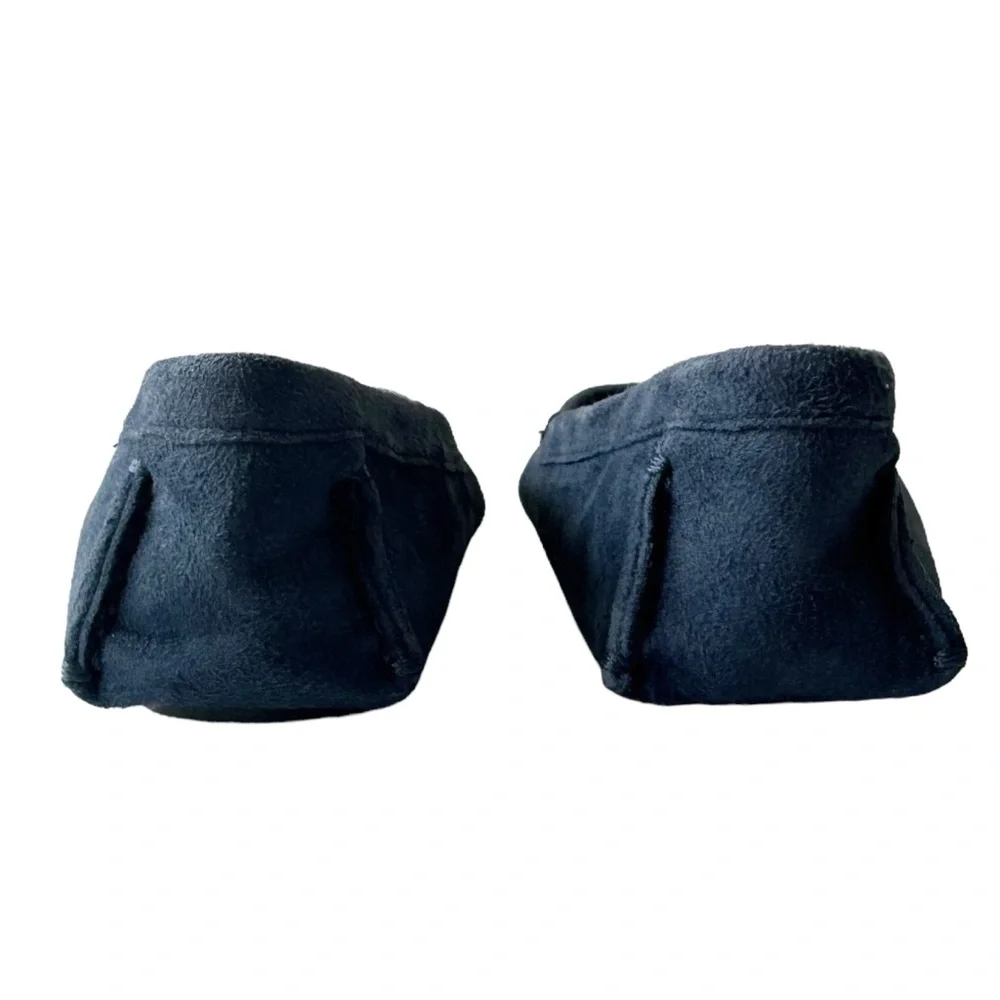Janie and Jack Navy Blue Suede Driving Shoes Loafers | 3 K NWOT - Picture 7 of 13